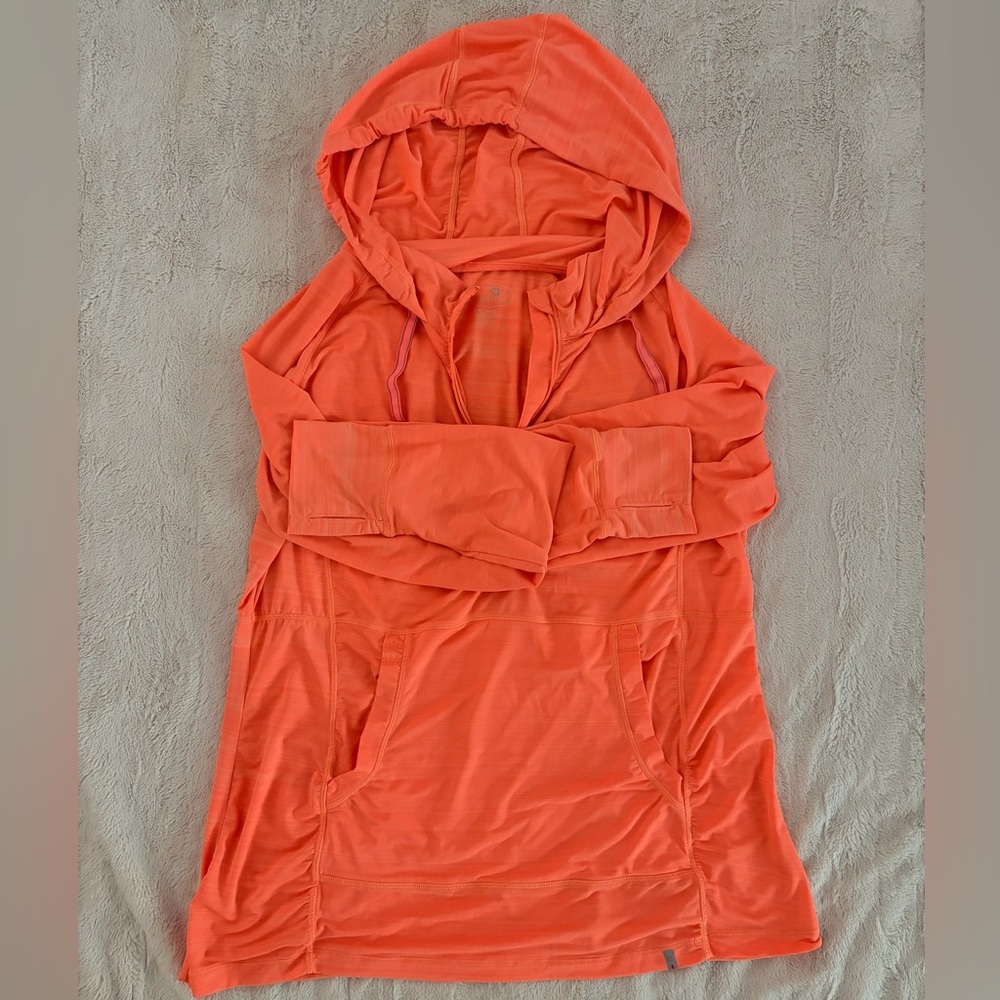 Tangerine Vibrant Orange Hoodie